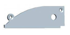 Tapas para perfil de Aluminio Escayola/Pladur 18.5X15.5 (2)