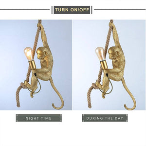 Lámpara mono colgante de resina "Ximpa" (11)