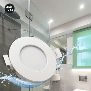 Downlight LED estanco empotrable CCT - 7W - IP44 - Corte Ø 68-75mm (12)