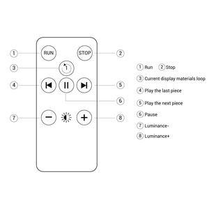 Ventilador holográfico 3D con trípode - Ø 52cm - 72W (19)