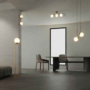 Lámpara colgante bola cristal "HERMI" - E27 (31)