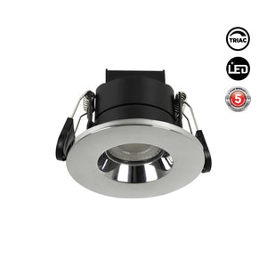 Downlight LED 6W CCT - TRIAC regulable - Corte Ø68mm - IP65 - Cromo (13)