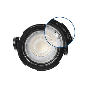 Downlight LED 6W CCT - TRIAC regulable - Corte Ø68mm - IP65 - Cromo (2)