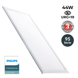 Panel LED slim 120X30 cm - Driver Philips - 44W - UGR19 - IP40 (11)