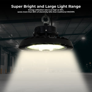 Campana LED UFO industrial 150W - CCT - 170lm/W - Driver LIFUD - IP65 - 10 años garantía (19)