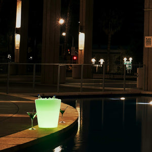 Cubitera LED RGBW - 6W - 29 x Ø 28cm - Recargable (15)