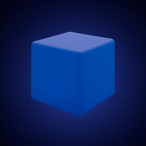 Cubo luminoso LED RGBW - 6W - Recargable (11)