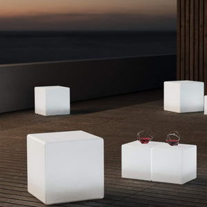 Cubo luminoso LED RGBW - 4W - Recargable (1)