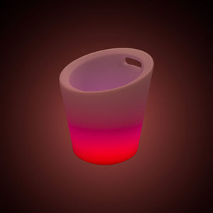 Cubitera LED RGBW - 6W - Ø 29 cm - Recargable (7)