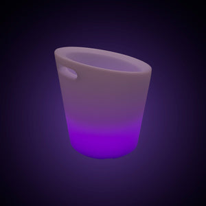 Cubitera LED RGBW - 6W - Ø 29 cm - Recargable (8)