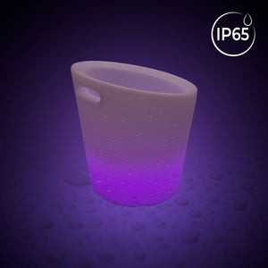 Cubitera LED RGBW - 6W - Ø 29 cm - Recargable (17)