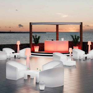 Barra de bar LED RGBW - 64W - Recargable (22)