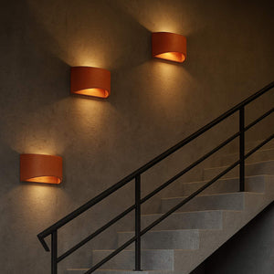 Aplique de pared concreto "Raquel" - Up & down - 1 x G9 (19)