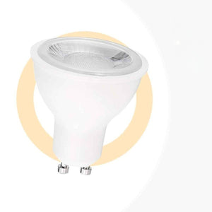 Bombilla LED GU10 - SMD2835 - 7W - Ø50mm - Óptica a 45º