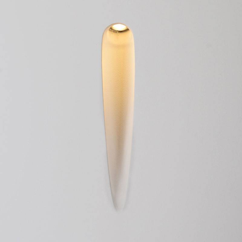 Aplique de pared empotrable de escayola "GOTA" - 1W - Trimless / integración (2)