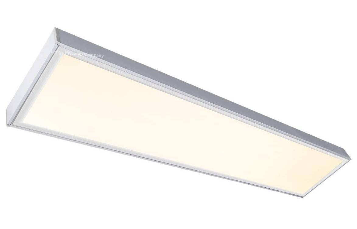 Panel LED slim de superficie 120X30 cm - Driver Philips - 44W - UGR19 - Con KIT de montaje (3)