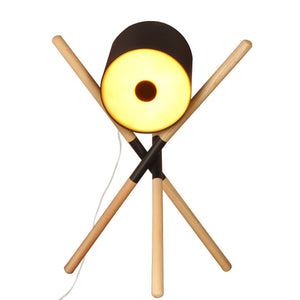 Lámpara de mesa nórdica de trípode "FOCUS" - 3 x E27 / G45 (14)