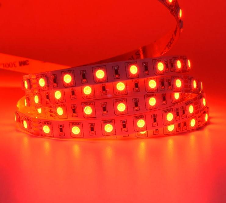 Tira de LED 24V-DC 72W multicolor RGB IP20 Rollo 5 metros (5)