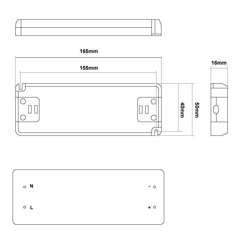 Fuente de alimentación ultra slim 24V 30W IP20 (2)