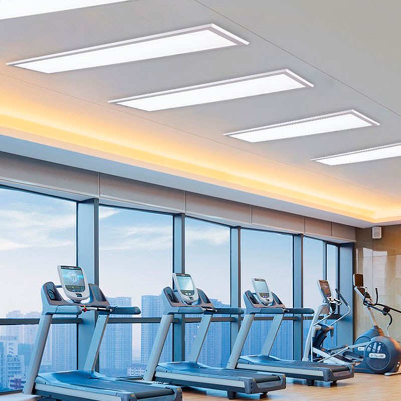 Panel LED slim de superficie 120X30 cm - Driver Philips - 44W - UGR19 - Con KIT de montaje (11)