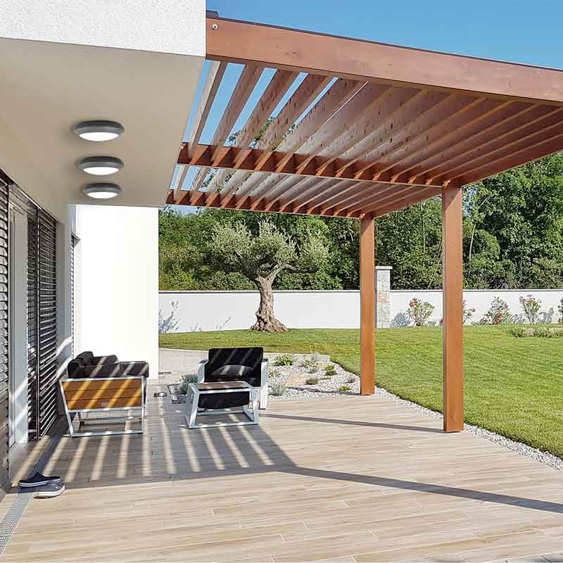 Plafón de exterior estanco de pared o techo FUMAGALLI BERTA E27 IP66 (4)