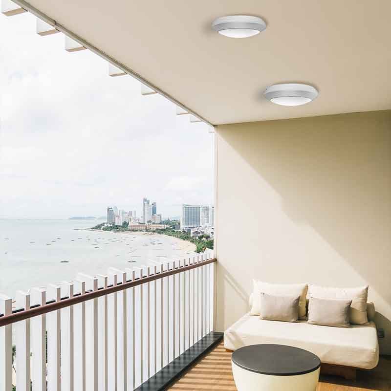 Plafón estanco para techo o pared FUMAGALLI UMBERTA 2x E27 IP66 (19)