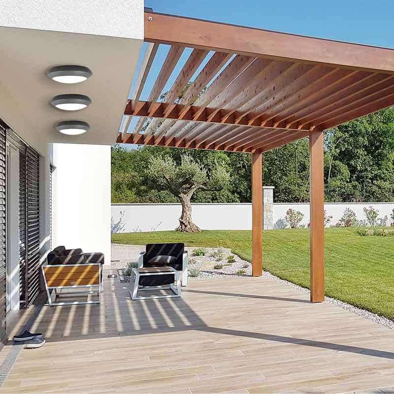 Plafón estanco para techo o pared FUMAGALLI UMBERTA 2x E27 IP66 (32)