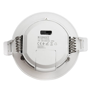 Downlight LED estanco empotrable CCT - 7W - IP44 - Corte Ø 68-75mm (9)