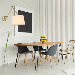 Aplique de pared cilíndrico con diseño clásico y articulado "ELBOW" E27 (12)