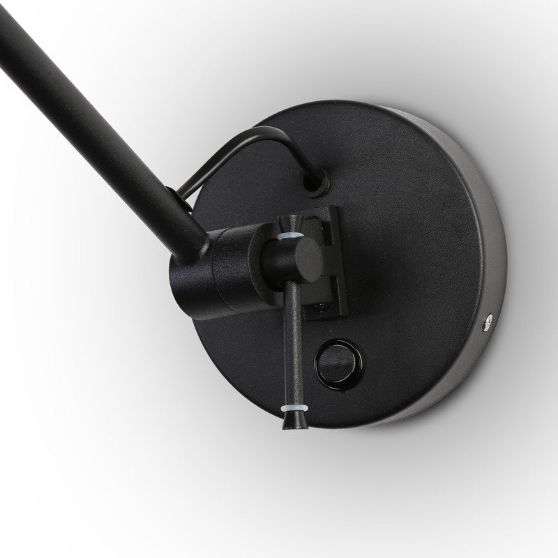 Aplique de pared cilíndrico con diseño clásico y articulado "ELBOW" E27 (28)