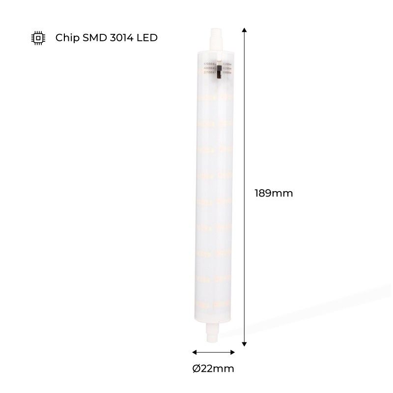 Bombilla LED R7S CCT Fumagalli 10.5W 1160Lm 100-240V (3)