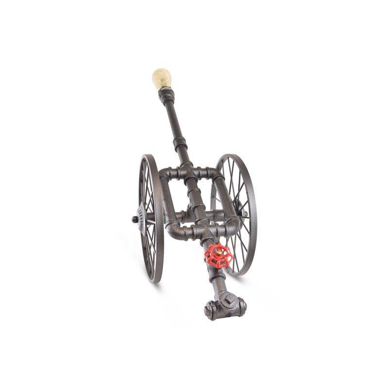 Lámpara de suelo vintage "BLASTER" (5)