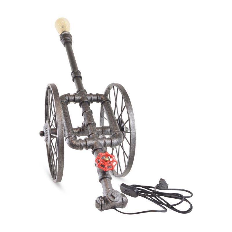 Lámpara de suelo vintage "BLASTER" (7)