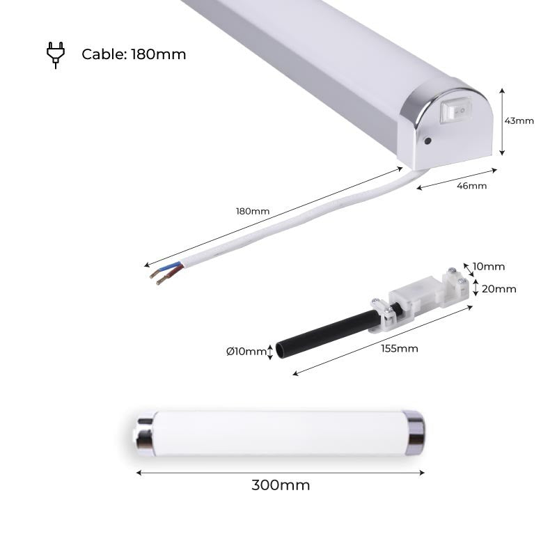 Aplique espejo baño LED - 5W (13)