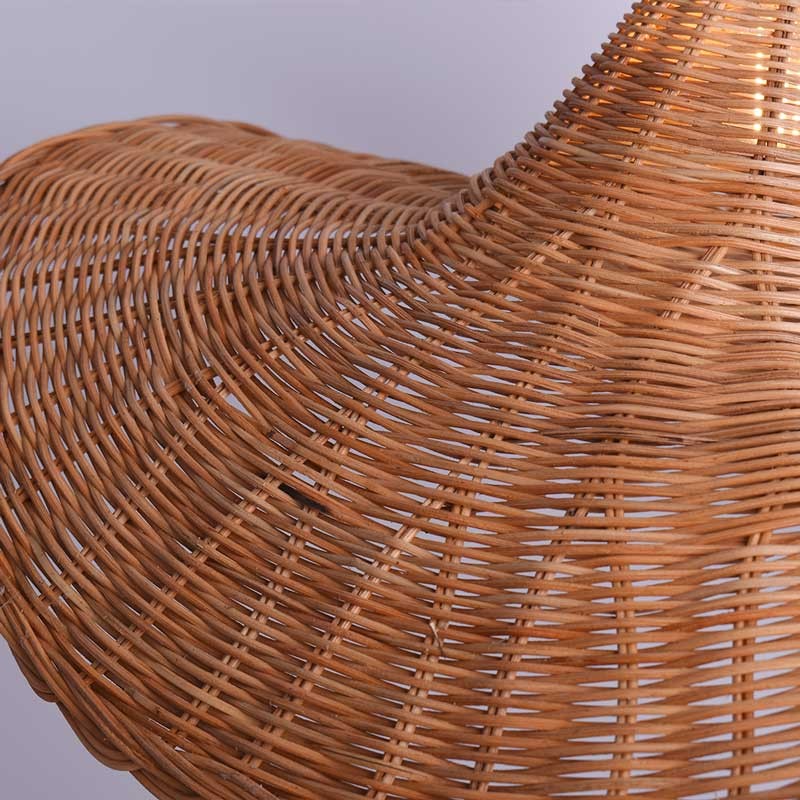 Lámpara colgante de mimbre "Tien" (7)