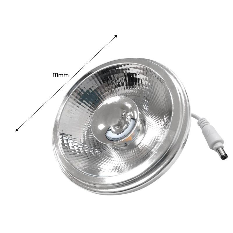 Bombilla LED AR111 12W regulable - 24º - Driver externo - 1500lm (3)