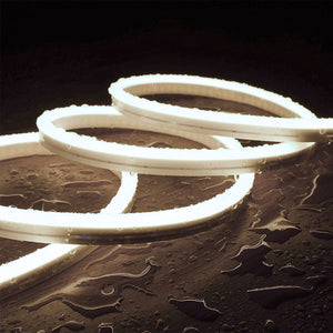 Neón LED flexible 24V DC - 4x10mm - 5 metros - Kit completo - IP67 - 11W/m - Curvatura lateral (15)