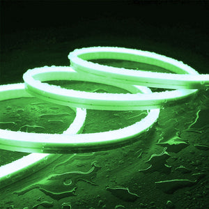 Neón LED flexible 24V DC - 4x10mm - 5 metros - Kit completo - IP67 - 11W/m - Curvatura lateral (18)