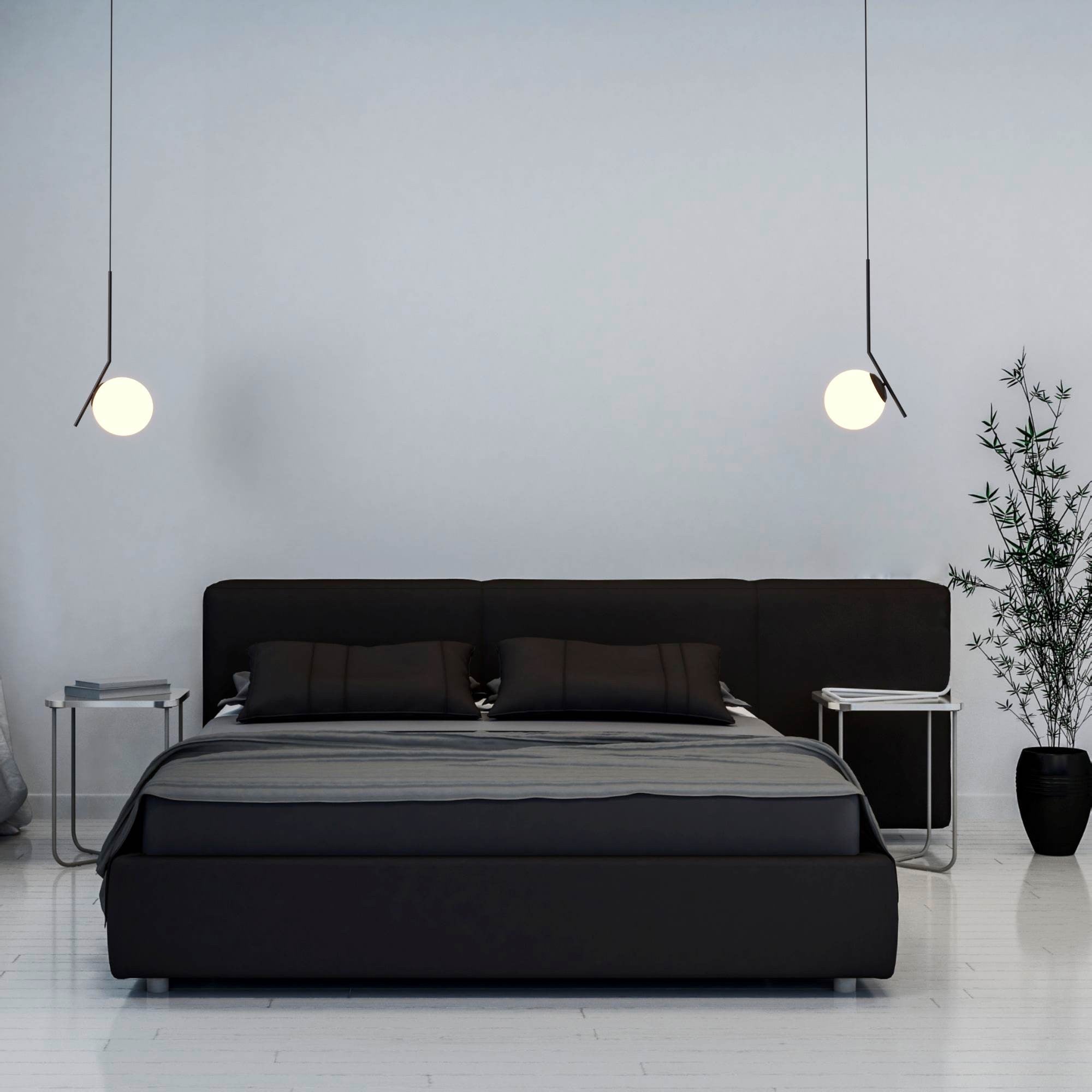 Lámpara colgante bola cristal "HERMI" - E27 (15)