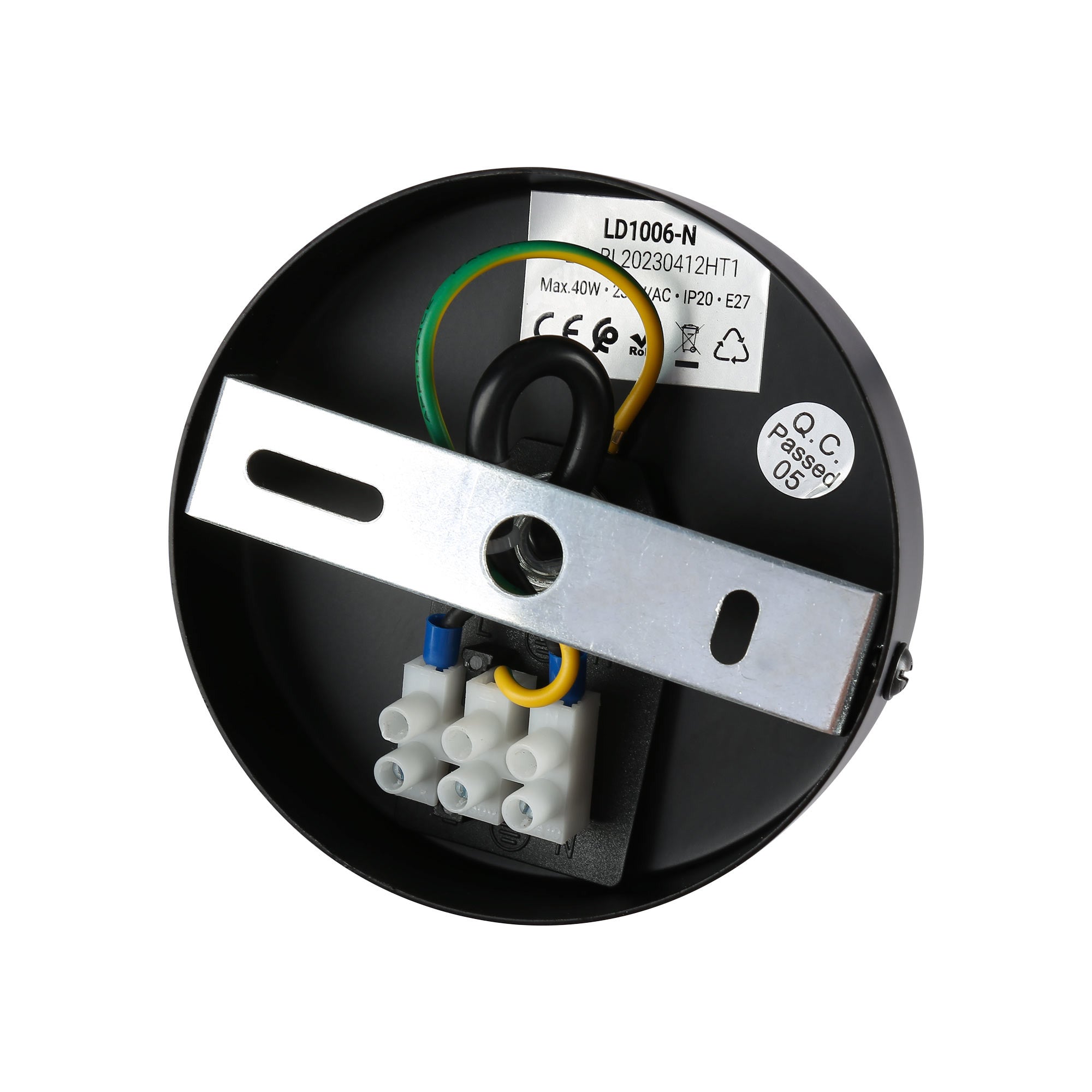 Lámpara colgante bola cristal "HERMI" - E27 (18)