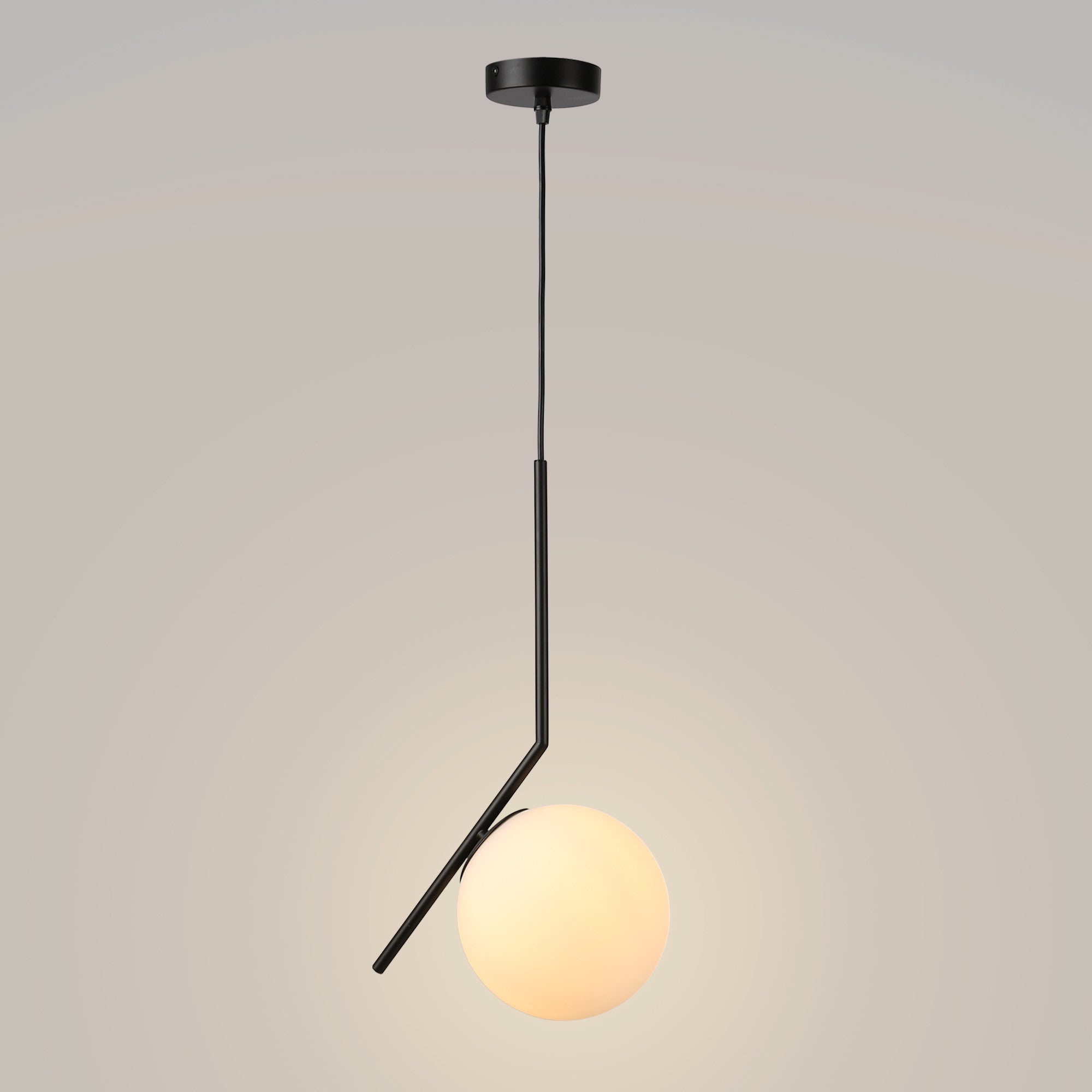 Lámpara colgante bola cristal "HERMI" - E27 (22)