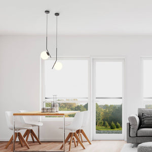 Lámpara colgante bola cristal "HERMI" - E27 (26)