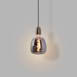 Bombilla decorativa LED de filamento con tinte ahumado - E27 D140 - Regulable - 4W - 1800K (3)
