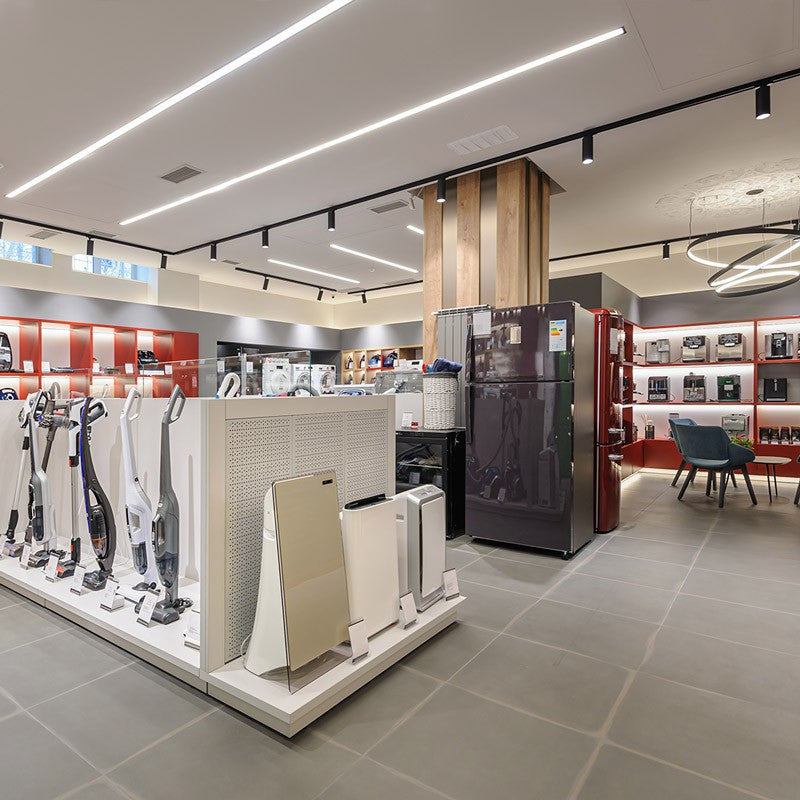 Proyector LED para carril monofásico CCT - 40W - CRI 90 - Negro (19)