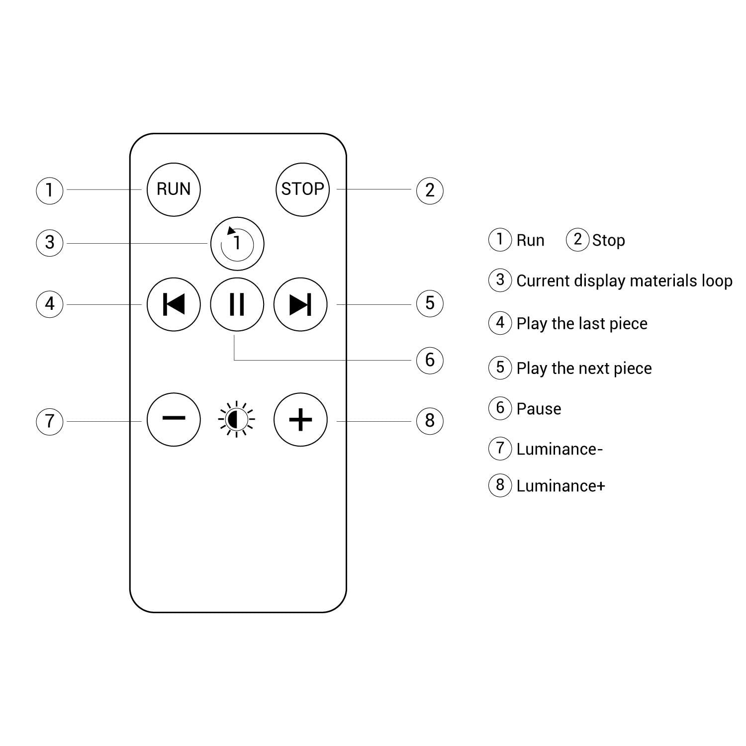 Ventilador holográfico 3D con trípode - Ø 52cm - 72W (19)