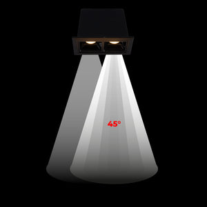 Foco lineal LED empotrable 4W - UGR18 - CRI90 - Chip OSRAM (55)