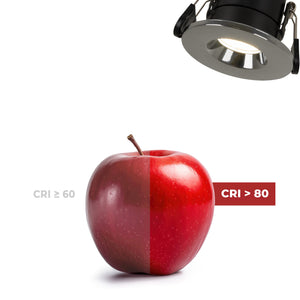 Downlight LED 6W CCT - TRIAC regulable - Corte Ø68mm - IP65 - Cromo (11)