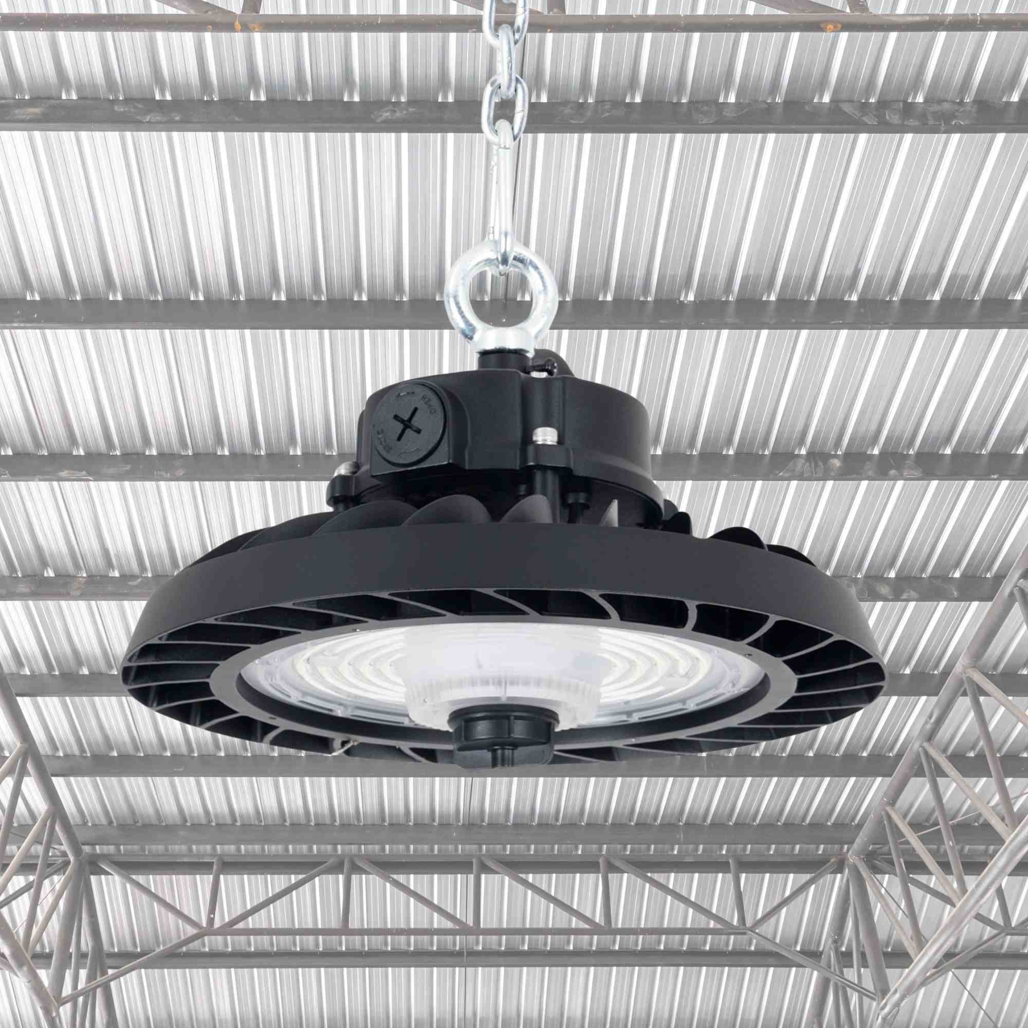 Campana LED UFO industrial 150W - CCT - 170lm/W - Driver LIFUD - IP65 - 10 años garantía (20)