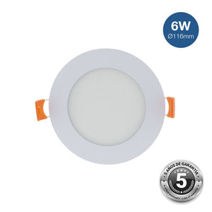 Downlight LED circular empotrable 6W - Corte Ø 110 mm - 5 años de garantía (6)