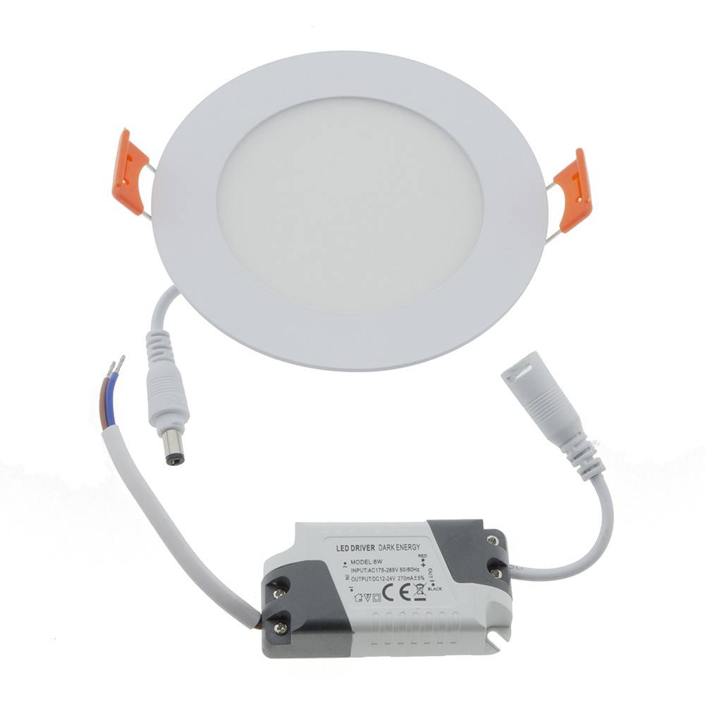Downlight LED circular empotrable 6W - Corte Ø 110 mm - 5 años de garantía (8)